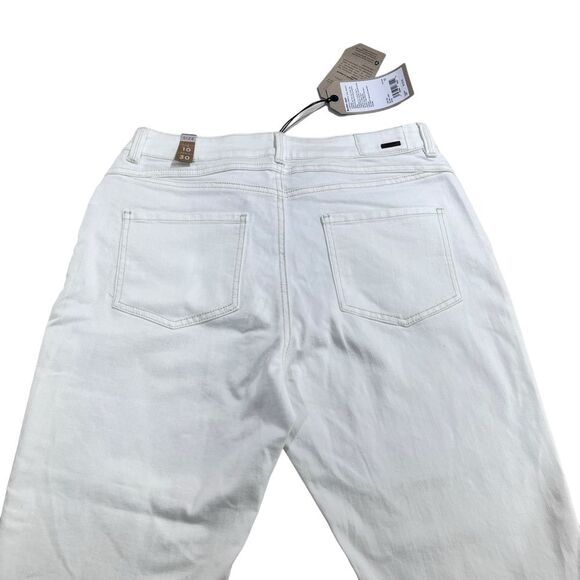 PrAna Buxton White Women’s Stretch Essential Jean’s Sz 10 - Picture 5 of 6